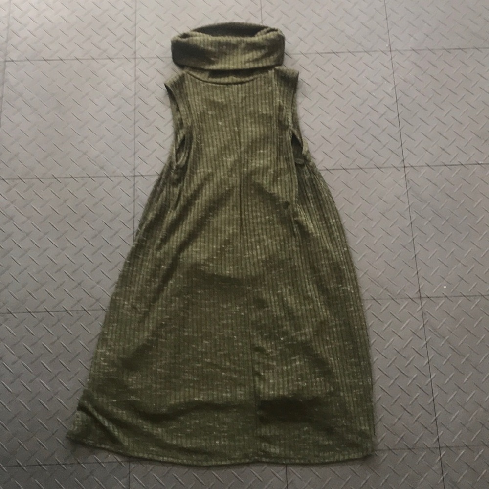 Tank, turtle neck dress